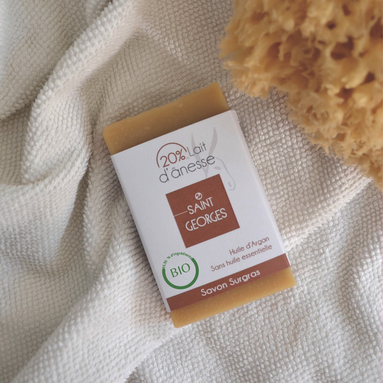 Savon surgras au lait d'ânesse Nature