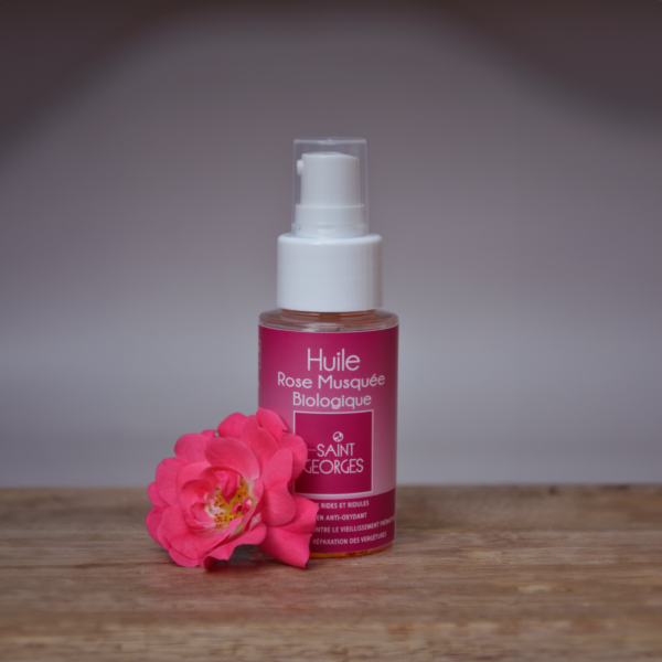 Huile de Rose Musquée BIO | Pure, vierge et non désodorisée