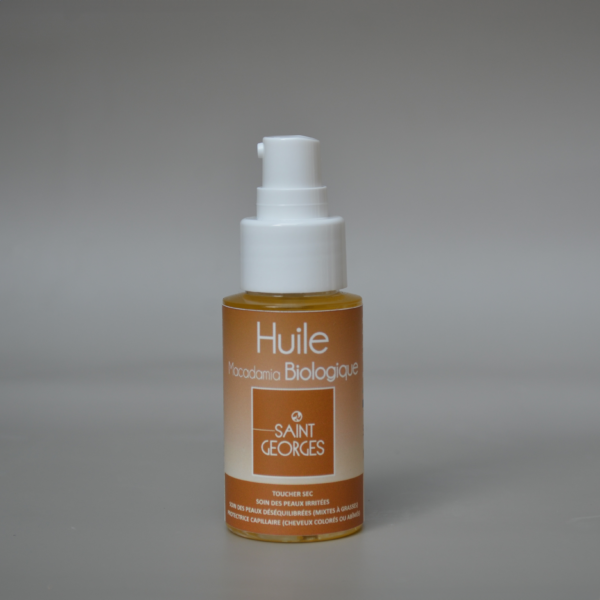 Huile de Macadamia BIO – Pure, vierge et non désodorisée