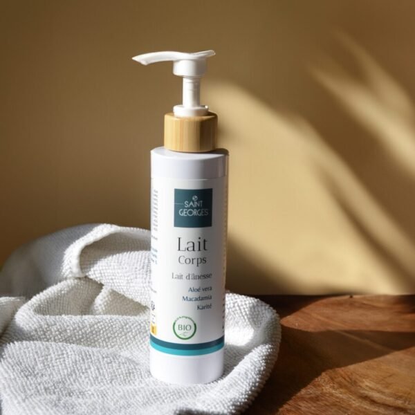 Lait corps hydratant naturel au lait d’ânesse